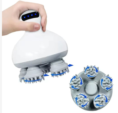 Solvea Scalp Massager in hand