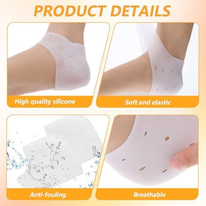 Heel protector worn inside a shoe