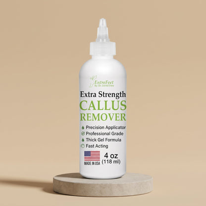 Callus Softening Gel 4 oz bottle with precision applicator