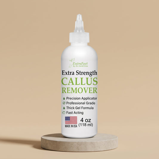 Callus Softening Gel 4 oz bottle with precision applicator